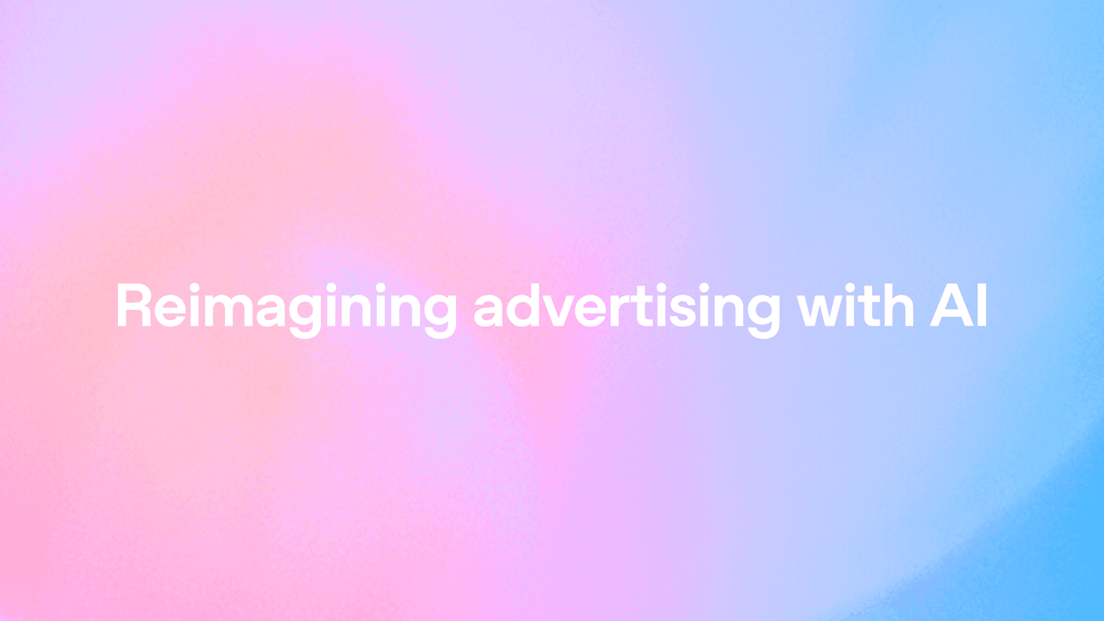 Illusztráció az OpenAI Reimagining advertising with AI bejelentéséhez